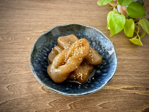 こんにゃくの甘辛炒め煮