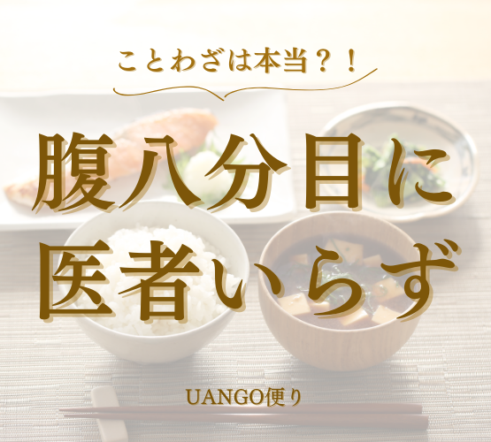 Vol.24 腹八分目に医者いらず