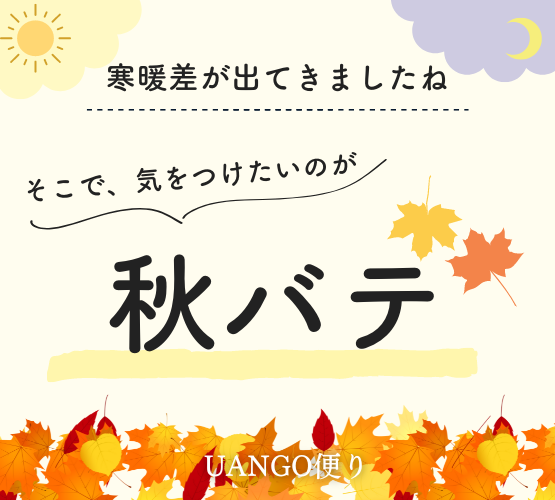 Vol.2 秋バテに注意