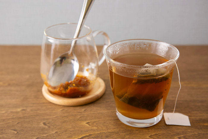 代謝UPを目指す梅醤番茶