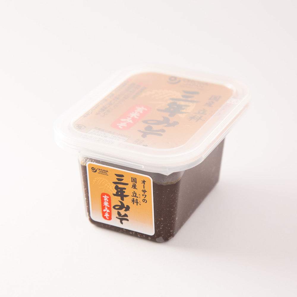国産立科 三年みそ(玄米)