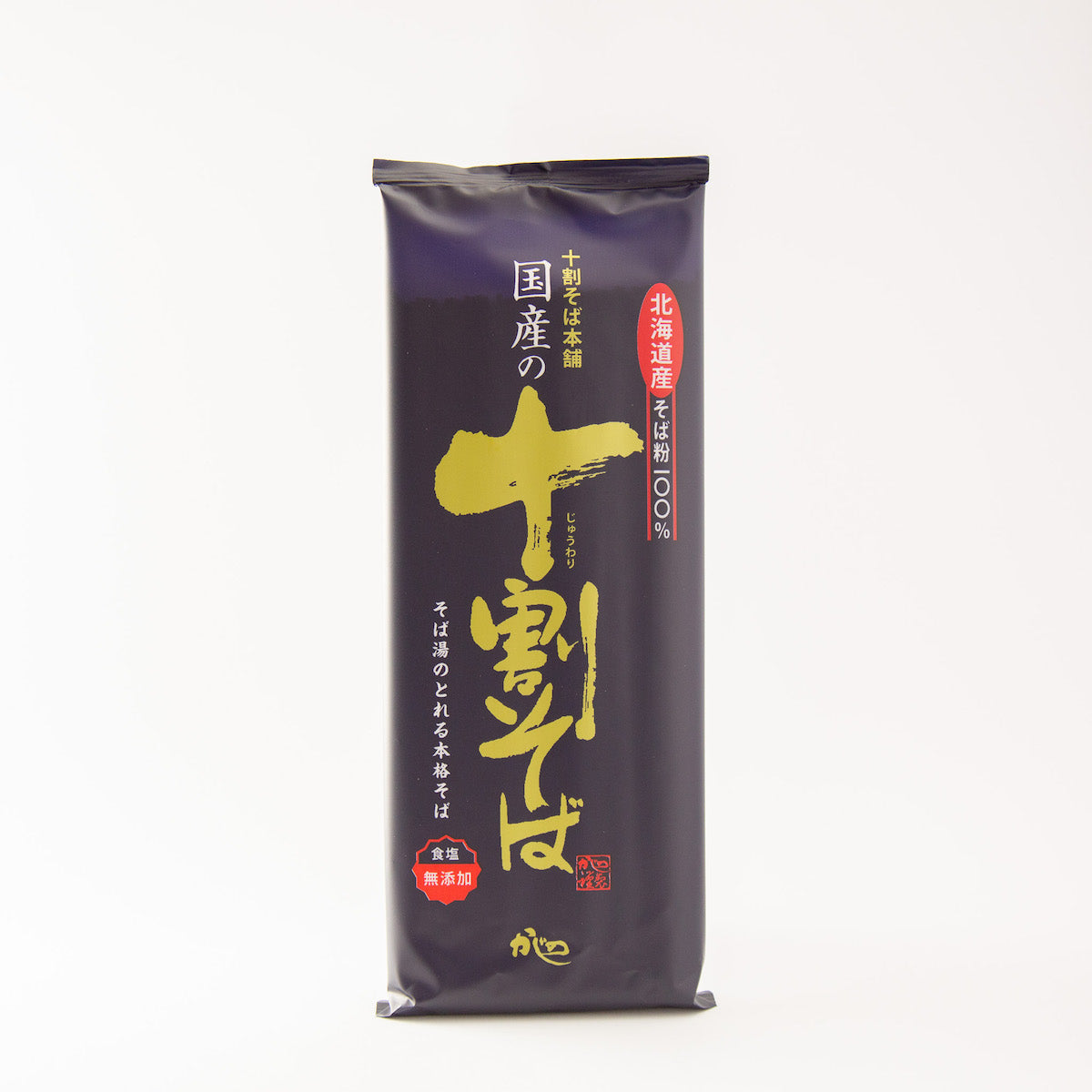 国産の十割そば