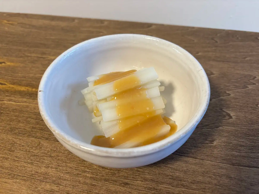 うどの酢味噌和え