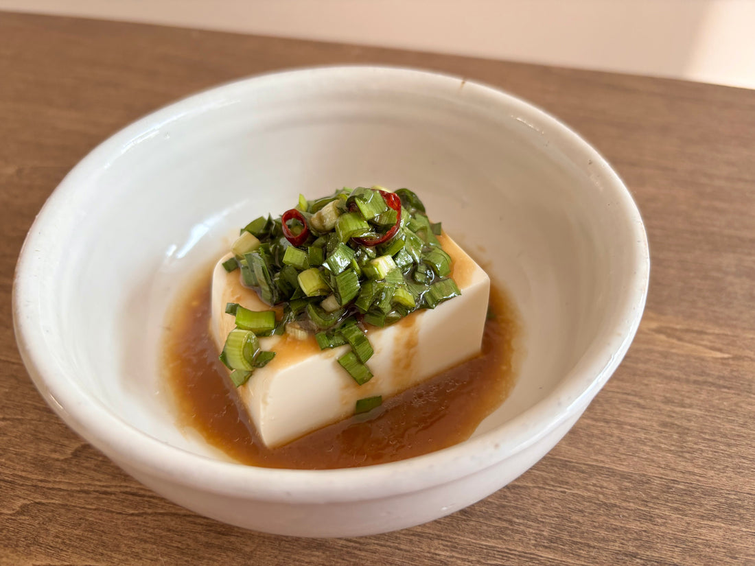 ニラダレ豆腐