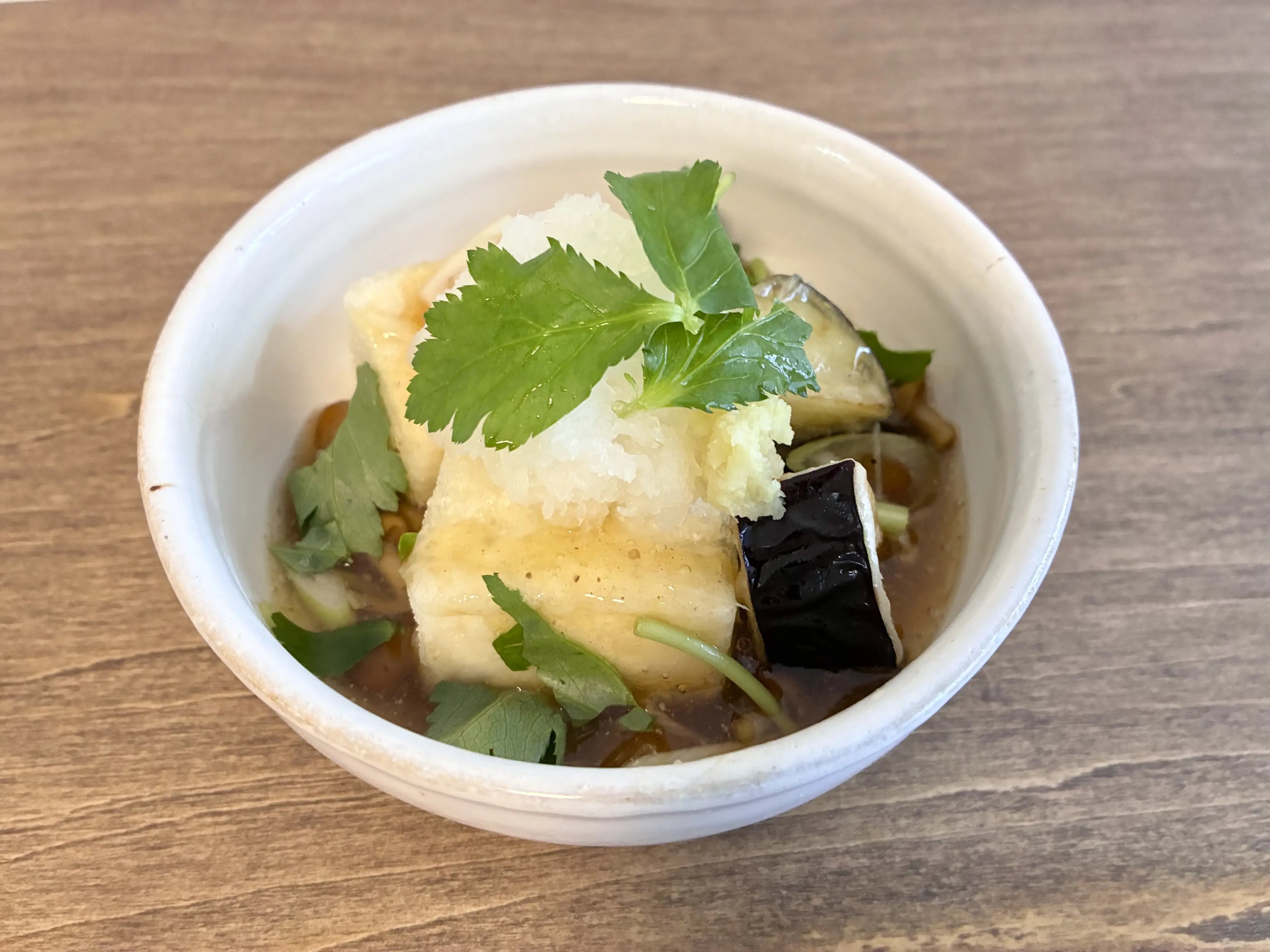 ✨9月NEW✨揚げ出し豆腐のなめこあんかけ