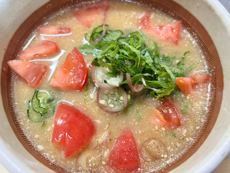 精進出汁の冷や汁